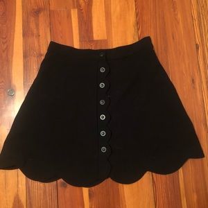 Black skirt